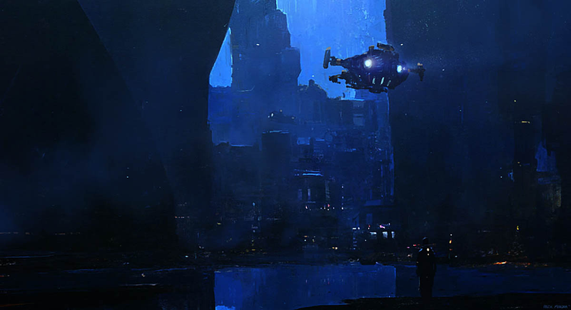 Illustration for article titled A Collection Of Dark, Beautiful Sci-Fi Art